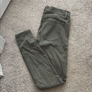 LOFT Olive Green Women Jeggings